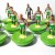 Subbuteo Andrew Table Soccer South Africa 1996 National Team on classic Hasbro bases